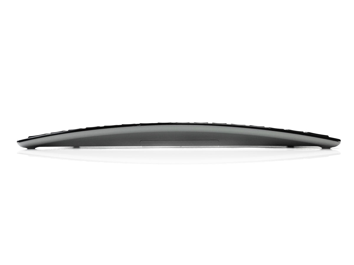 Accuratus Curve - Wireless RF 2.4GHz Mini Curved, Arc shaped and Contoured Scissor Key Keyboard