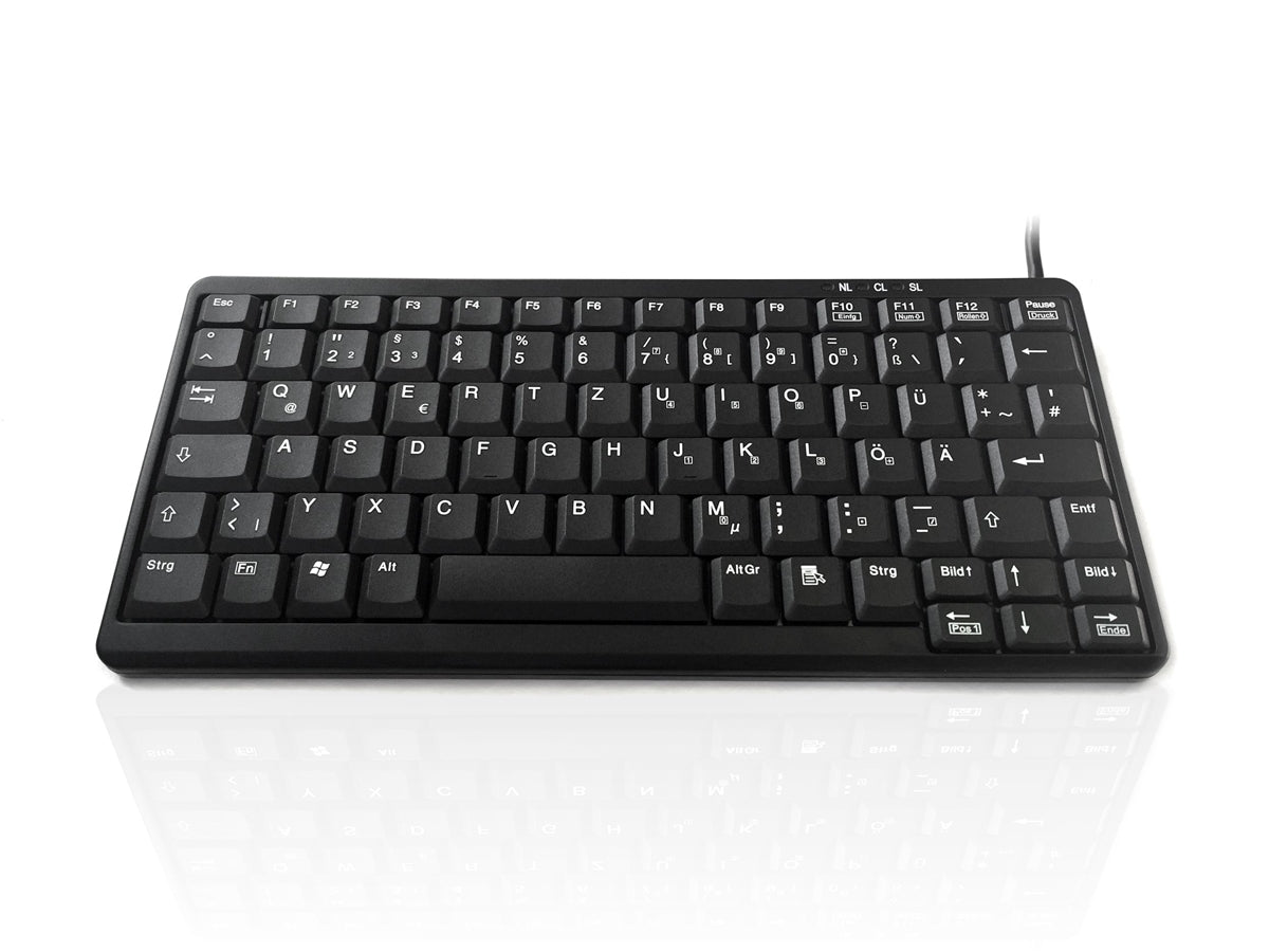 Accuratus K82A - Mini clavier à touches ciseaux USB haut de gamme - ALLEMAND