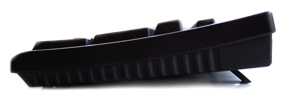 Accuratus 260 - Clavier professionnel USB pleine taille avec touches de frappe tactiles profilées pleine hauteur et touche Euro brevetée à une touche