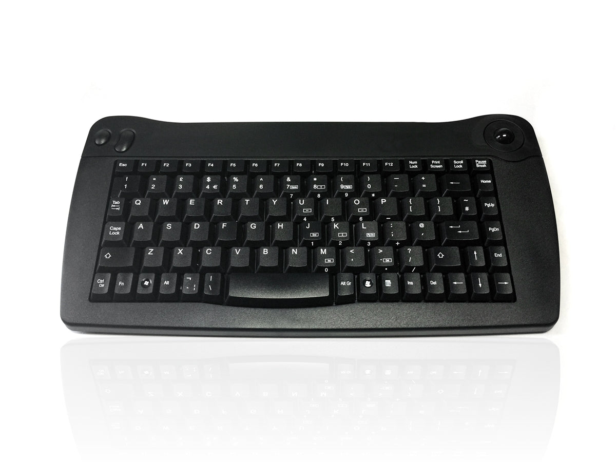 Accuratus 573 - Wireless Infra Red Mini Keyboard with Trackball