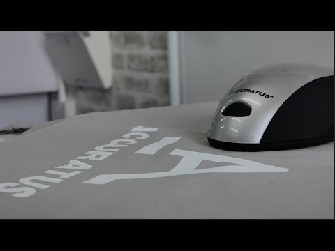 Accuratus Image Mouse - Souris d'ordinateur USB pleine grandeur finition brillante - Vert