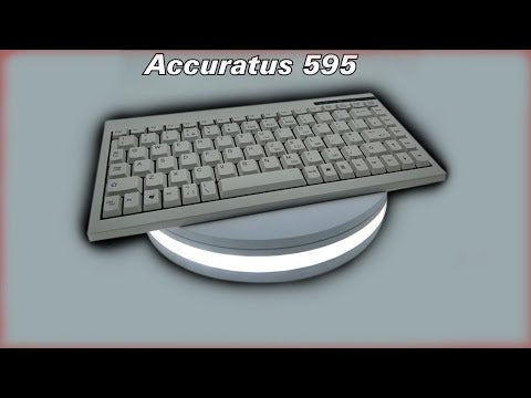 Accuratus 595 - USB Professional Mini Keyboard with Mid Height Keys