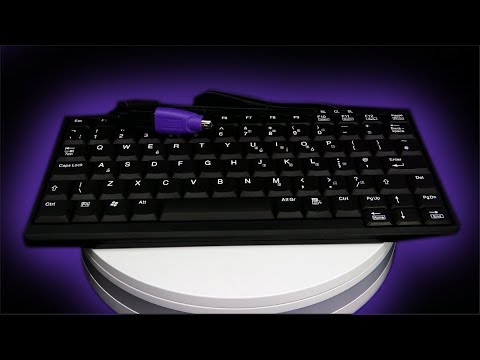 Accuratus K82A - Mini clavier à clé à ciseaux USB Premium - Anglais américain