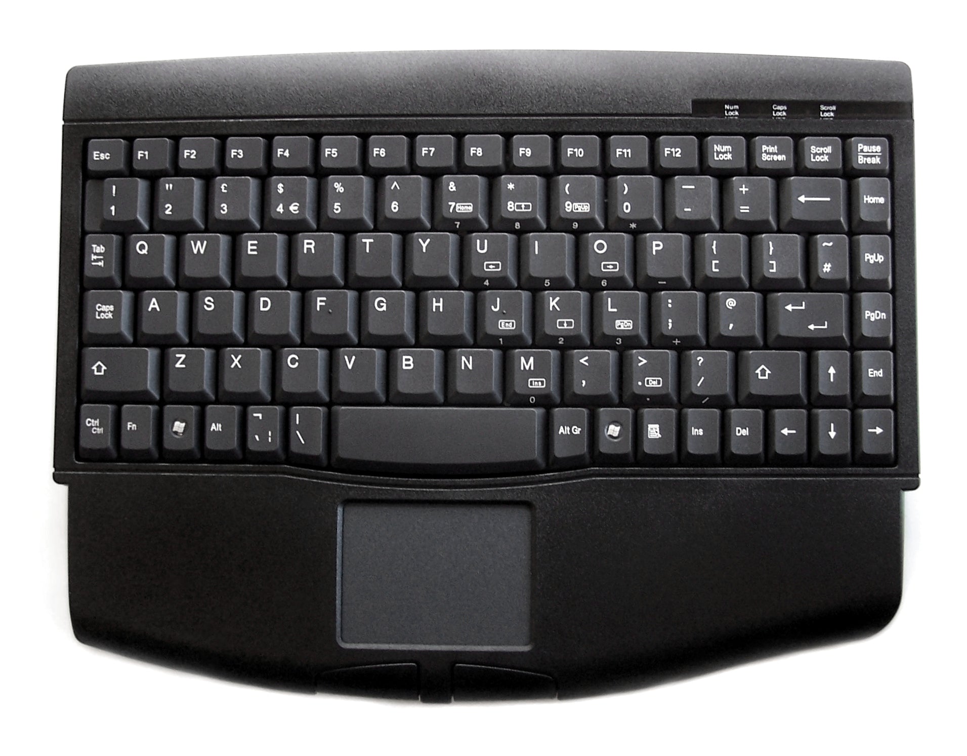 Accuratus 540 - Mini clavier professionnel USB avec pavé tactile